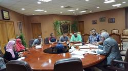 نائب رئيس جامعة المنصورة يناقش "مشروع تخرج" للخدمات الطلابية