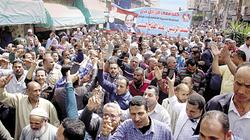 عمال «غزل المحلة» من الإضراب للانتخاب: مسيرات لتأييد الرئيس والرد على قنوات الفتنة