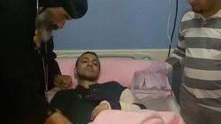 الأنبا تادرس يزور مستشفى الجلاء للاطمئنان على مصابي "حادث طنطا"