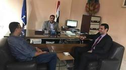 بالصور| رئيس "الزرقا" بدمياط يلتقي مدير الائتمان ببنك مصر
