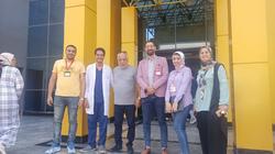تفاصيل زيارة نقيب الممثلين للمخرج المسرحي أحمد شوقي بمستشفى العجمي التخصصي