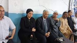 السكرتير العام للقليوبية يقدم العزاء في ضحايا حادث عمال المنيرة