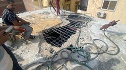 حملة لإزالة مخالفات البناء والظواهر العشوائية في حي الأربعين بالسويس