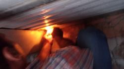 غلق وتشميع مقهى مخالف في كفر البطيخ بسبب كورونا