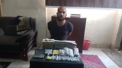 ضبط عاطل بكيلو حشيش في البساتين