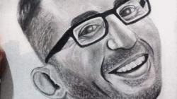"ريمون" يسير على خطى موهبته في الرسم.. ووالده الجندي المجهول