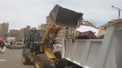 إزالة ورفع 25 إشغالا بمنطقة الإسعاف بحي الأربعين