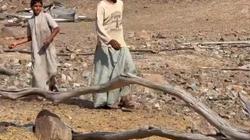 مسن عماني يعيش بجوار قبر والده في الجبال منذ سنوات.. ما القصة؟