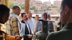 استئناف إمدادات الغاز في عرب راشد بحلوان