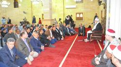 الدالي وجمعة يفتتحان مسجد الحمد في هضبة الأهرام