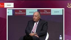 عاجل.. شكري: لا نرحب بمناقشات دولة تحاول فرض سيطرتها على أخرى