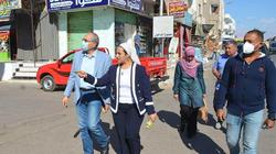 تحويل شارع المنشية بطور سيناء إلى ممشى سياحي