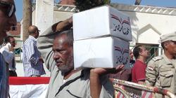 القوات المسلحة تطرح سلعا غذائية بنصف الثمن للمواطنين في البحر الأحمر
