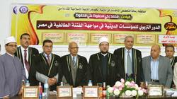وزير الأوقاف يشهد رسالة ماجستير بالأزهر عن مواجهة التطرف