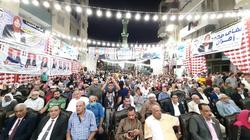 مؤتمر شعبي لمرشحي القائمة الوطنية بحضور أهالي منطقة الغريب بالسويس