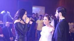 بالصور| "ساندي" تحيي حفل زفاف نجلة الفنان محمود عامر