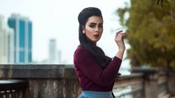 بالصور| ظهور مختلف لـ"نهال كمال" باستايل الخمسينيات