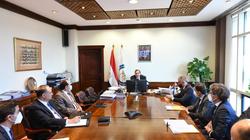 الملا يستقبل وفدا من «إيني» الإيطالية لبحث أنشطة الشركة في مصر