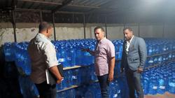 التحفظ على 70 طن مياه معدنية مجهولة المصدر بجنوب سيناء