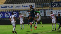مغادرة لاعبي الزمالك ملعب بتروسبورت