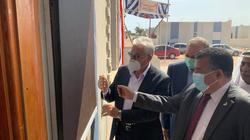 فودة ومدير تطوير العشوائيات يفتتحان دار المناسبات بقرية الجبيل
