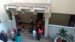 تجمهر أهالي الطلاب المرفوضين من المدرسة اليابانية بالمنوفية
