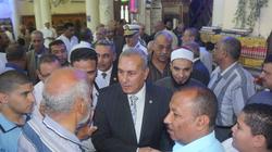 قيادات السويس تؤدي صلاة العيد بمسجد الغريب