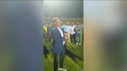 مصطفى يونس يرافق قدامى الإسماعيلي في مران الدراويش لدعم اللاعبين