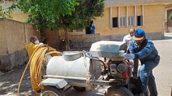 بعد تسجيل 9 إصابات كورونا.. تكثيف أعمال التطهير والرش بقرى ميت غمر