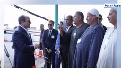 عاجل.. السيسي يدير حوارا مع مواطنين في البحيرة (صور)