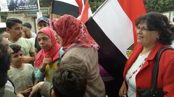 ناخبات في شبرا يهتفن ضد القناة القطرية: "الجزيرة فين.. المصريين أهم"