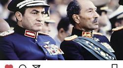 «أكتوبر» يعيد «مبارك».. وحفيده ينشر صورته مع «السادات»