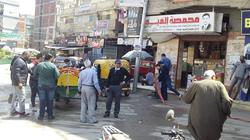 تطهير وتعقيم كفر البطيخ ضد كورونا بعد الاستعانة بـ12 موتور رش