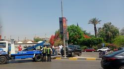 عمليات مصر الجديدة تتلقى بلاغًا باصطدام سيارة بعمود إنارة