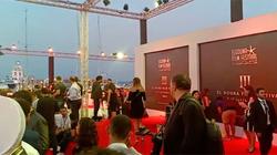 التجهيزات النهائية لحفل افتتاح مهرجان الجونة السينمائي