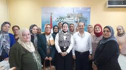افتتاح معرض لدعم وتشجيع المرأة «إنثي منتجة» في حي الجمرك بالإسكندرية