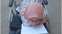 «صفاء» تمتحن الثانوية على سرير متحرك: تعانى تقلص العضلات