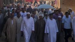 مسيرة شعبية بالمحلة لحث المواطنين على المشاركة في انتخابات الشيوخ