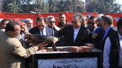 وزير النقل يضع حجر أساس 3 كباري في الدقهلية بـ340 مليون جنيه