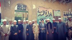 بالصور| وعاظ الأزهر يدلون بأصواتهم في الاستفتاء: المشاركة مهمة
