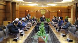وكيل الأزهر يستقبل رئيس وزراء ولاية تيرينجانو الماليزية