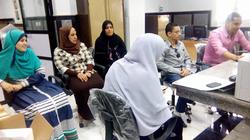 مركز معلومات دمياط ينظم دورات تدريبية للعاملين بإدارة الشؤون الإدارية