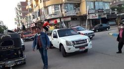 تعقيم وتطهير عزبة اللبن المعزولة طبيا في الإسماعيلية
