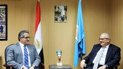 العناني يستقبل سفير إيطاليا لمناقشة سبل التعاون في الملف الأثري