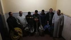 ضبط 7 أشخاص كونوا تشكيلا للتنقيب عن الآثار داخل منزل في المحلة