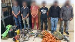 ضبط 6 أشخاص بتهمة التنقيب عن الآثار.. وضبط 39 "قطعة" بحيازة مزارع