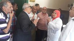 رئيس سفاجا يشدد على الاهتمام بحالات الغسيل الكلوي بالمستشفى المركزي