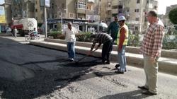 رصف 3 طرق بقرى ديرمواس.. وإزالة تعديات مباني في بني مزار