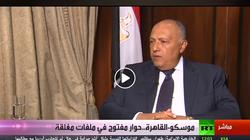 وزير الخارجية: العلاقات مع روسيا تاريخية.. وننسق معها في كل المجالات