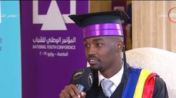 طالب تشادي يروي تفاصيل مشاركته في برنامج تأهيل الشباب: "كان حلمي"